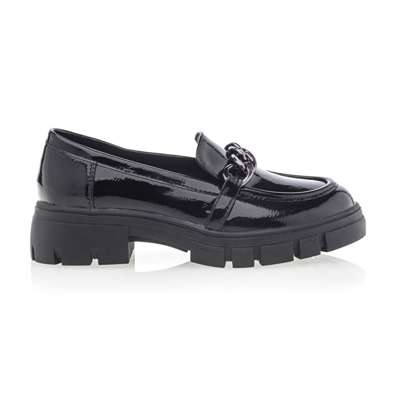 Mocassins / chaussures bateau Fille Noir : Mocassins / chaussures bateau Fille Noir