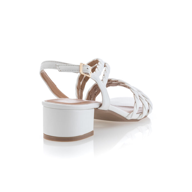 Sandales / nu-pieds Femme Blanc : Sandales / nu-pieds Femme Blanc