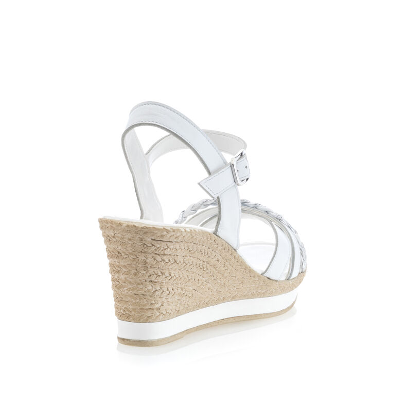 Sandales / nu-pieds Femme Blanc : Sandales / nu-pieds Femme Blanc