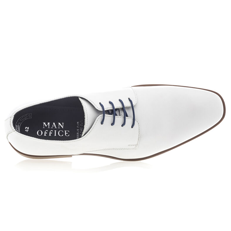 Chaussures de ville Homme Blanc : Chaussures de ville Homme Blanc
