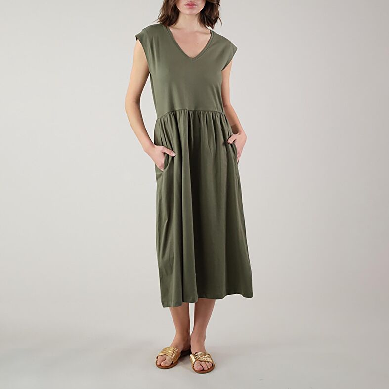 Robes et combinaisons Femme Vert : Robes et combinaisons Femme Vert